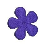 Applicatie bloem satijn kobalt blauw effen middel 35 mm (ca. 100 stuks) Applicatie bloem satijn kobalt blauw effen middel 35 mm (ca. 100 stuks)