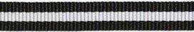 Zwart-wit-zwart streep grosgrain/ribsband 10 mm (ca. 25 m) Zwart-wit-zwart streep grosgrain/ribsband 10 mm (ca. 25 m)