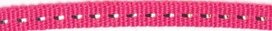 Fuchsia band met zilverdraad 7 mm (ca. 25 m) Fuchsia band met zilverdraad 7 mm (ca. 25 m)