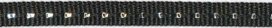 Zwart band met zilverdraad 7 mm (ca. 25 m) Zwart band met zilverdraad 7 mm (ca. 25 m)