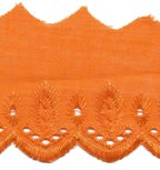 Broderie oranje 50 mm (ca. 13,5 m) Broderie oranje 50 mm (ca. 13,5 m)