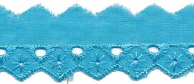 Broderie petrol 25 mm (ca. 13,5 m) Broderie petrol 25 mm (ca. 13,5 m)