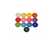 Knoop middel mix kleuren 20 mm (ca. 500 stuks) Knoop middel mix kleuren 20 mm (ca. 500 stuks)