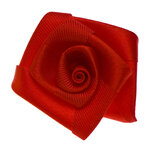 Roos satijn rood 30 mm (10 stuks) Roos satijn rood 30 mm (10 stuks)