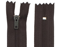 Niet-deelbare nylon rits 3 mm zwart (#580) 50 cm (12 stuks) Niet-deelbare nylon rits 3 mm zwart (#580) 50 cm (12 stuks)