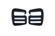 G-hook mat zwart aluminium 20 mm (1, 10, 50, 100, ... sets) G-hook mat zwart aluminium 20 mm (1, 10, 50, 100, ... sets)