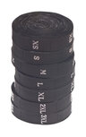 Maatlabels zwart - maat 3XL (ca. 300 stuks) Maatlabels zwart - maat 3XL (ca. 300 stuks)