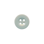 Knoop met 4 gaten licht grijs 11 mm (ca. 100 stuks) Knoop met 4 gaten licht grijs 11 mm (ca. 100 stuks)