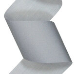Reflecterend band zilverkleurig 50 mm, dikte ca. 0,25 mm (ca. 50 meter) Reflecterend band zilverkleurig 50 mm, dikte ca. 0,25 mm (ca. 50 meter)