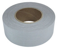 Reflecterend band zilverkleurig 50 mm, dikte ca. 0,25 mm (ca. 50 meter) Reflecterend band zilverkleurig 50 mm, dikte ca. 0,25 mm (ca. 50 meter)
