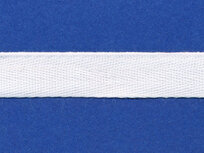 Katoenen keperband wit 15 mm (ca. 50 m) Katoenen keperband wit 15 mm (ca. 50 m)