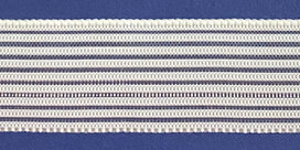Rimpelelastiek / gaaselastiek 30 mm transparant/wit (25 m) Rimpelelastiek / gaaselastiek 30 mm transparant/wit (25 m)