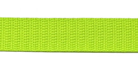 Tassenband 15 mm NEON groen (50 m) Tassenband 15 mm NEON groen (50 m)