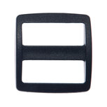 Schuifgesp HOOG zwart kunststof 25 mm (100 stuks) Schuifgesp HOOG zwart kunststof 25 mm (100 stuks)