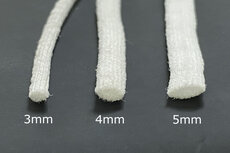 Wit elastiek ca. 4 mm (ca. 1100 meter per zak) Wit elastiek ca. 4 mm (ca. 1100 meter per zak)