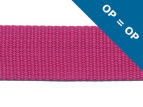 Tassenband 25 mm fuchsia (50 m) - OP=OP Tassenband 25 mm fuchsia (50 m) - OP=OP