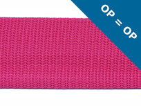 Tassenband 30 mm fuchsia (50 m) - OP=OP Tassenband 30 mm fuchsia (50 m) - OP=OP