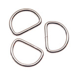 Metalen D-ring zilverkleurig gelast ZWAAR 30 x 4,0 mm (1 stuk) Metalen D-ring zilverkleurig gelast ZWAAR 30 x 4,0 mm (1 stuk)