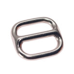 Metalen schuifgesp zilverkleurig ZWAAR 20 x 4,0 mm (1 stuk) Metalen schuifgesp zilverkleurig ZWAAR 20 x 4,0 mm (1 stuk)