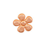 Applicatie bloem zalmroze satijn effen klein 20 mm (ca. 100 stuks) Applicatie bloem zalmroze satijn effen klein 20 mm (ca. 100 stuks)