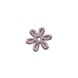 Applicatie bloem grijs satijn effen mini 18 mm (ca. 100 stuks) Applicatie bloem grijs satijn effen mini 18 mm (ca. 100 stuks)