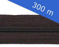 Nylon rits zwart #580 maat 3 (ca. 300 m) Nylon rits zwart #580 maat 3 (ca. 300 m)