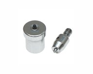 Stempelset t.b.v. handpers voor aanbrengen van nestels 4 mm (maat #200) Stempelset t.b.v. handpers voor aanbrengen van nestels 4 mm (maat #200)