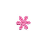 Applicatie bloem roze satijn effen mini 18 mm (ca. 100 stuks) Applicatie bloem roze satijn effen mini 18 mm (ca. 100 stuks)