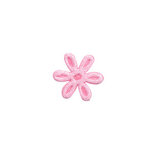 Applicatie bloem lichtroze satijn effen mini 18 mm (ca. 100 stuks) Applicatie bloem lichtroze satijn effen mini 18 mm (ca. 100 stuks)