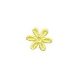 Applicatie bloem zachtgeel satijn effen mini 18 mm (ca. 100 stuks) Applicatie bloem zachtgeel satijn effen mini 18 mm (ca. 100 stuks)