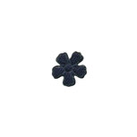 Applicatie bloem donker blauw vilt mini 15 mm (ca. 100 stuks) Applicatie bloem donker blauw vilt mini 15 mm (ca. 100 stuks)