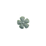 Applicatie bloem zeegroen satijn effen mini 15 mm (ca. 100 stuks) Applicatie bloem zeegroen satijn effen mini 15 mm (ca. 100 stuks)