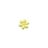 Applicatie bloem zachtgeel satijn effen mini 10 mm (ca. 100 stuks) Applicatie bloem zachtgeel satijn effen mini 10 mm (ca. 100 stuks)