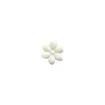 Applicatie bloem ivoor satijn effen mini 10 mm (ca. 100 stuks) Applicatie bloem ivoor satijn effen mini 10 mm (ca. 100 stuks)