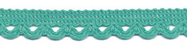 Sierband met lus-/schulprandje appelblauwzeegroen 12 mm (ca. 32 meter) Sierband met lus-/schulprandje appelblauwzeegroen 12 mm (ca. 32 meter)