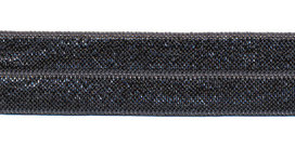 Antraciet #066 elastisch biaisband 20 mm (ca. 25 m) Antraciet #066 elastisch biaisband 20 mm (ca. 25 m)