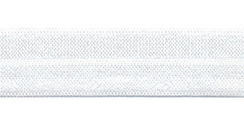 Gebroken wit #101 elastisch biaisband 20 mm (ca. 25 m) Gebroken wit #101 elastisch biaisband 20 mm (ca. 25 m)