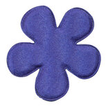 Applicatie bloem kobalt blauw satijn effen groot 47 mm (ca. 100 stuks) Applicatie bloem kobalt blauw satijn effen groot 47 mm (ca. 100 stuks)