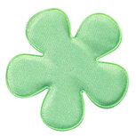 Applicatie bloem mintgroen satijn effen groot 47 mm (ca. 100 stuks) Applicatie bloem mintgroen satijn effen groot 47 mm (ca. 100 stuks)