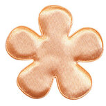 Applicatie bloem zalm/oranje satijn effen groot 47 mm (ca. 100 stuks) Applicatie bloem zalm/oranje satijn effen groot 47 mm (ca. 100 stuks)