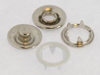 Babydrukker wit 9 mm, type #122 (ca. 100 stuks) Babydrukker wit 9 mm, type #122 (ca. 100 stuks)