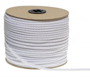 Katoenen koord wit 5 mm (ca. 100 m) Katoenen koord wit 5 mm (ca. 100 m)