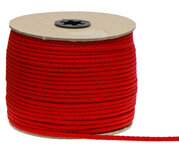 Katoenen koord rood 5 mm (ca. 100 m) Katoenen koord rood 5 mm (ca. 100 m)