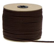 Katoenen koord donker bruin 5 mm (ca. 100 m) Katoenen koord donker bruin 5 mm (ca. 100 m)