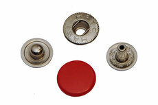 Drukker rood 12 mm, type VT5 (ca. 25 stuks) Drukker rood 12 mm, type VT5 (ca. 25 stuks)