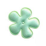 Applicatie bloem mintgroen satijn effen middel 35 mm (ca. 100 stuks) Applicatie bloem mintgroen satijn effen middel 35 mm (ca. 100 stuks)