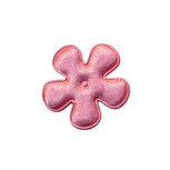 Applicatie bloem oud roze satijn effen klein 25 mm (ca. 100 stuks) Applicatie bloem oud roze satijn effen klein 25 mm (ca. 100 stuks)