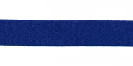 Kobalt blauw (#17) biaisband 13 mm (ca. 10 meter) Kobalt blauw (#17) biaisband 13 mm (ca. 10 meter)