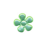 Applicatie bloem mintgroen satijn effen klein 20 mm (ca. 100 stuks) Applicatie bloem mintgroen satijn effen klein 20 mm (ca. 100 stuks)