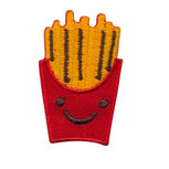 Opstrijkbare applicatie franse frietjes (5 stuks) Opstrijkbare applicatie franse frietjes (5 stuks)